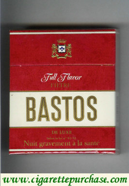 Bastos Full Flavor De Luxe Filtre cigarettes 25 hard box